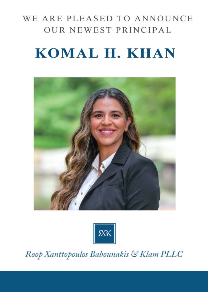 Komal H Khan Announcement